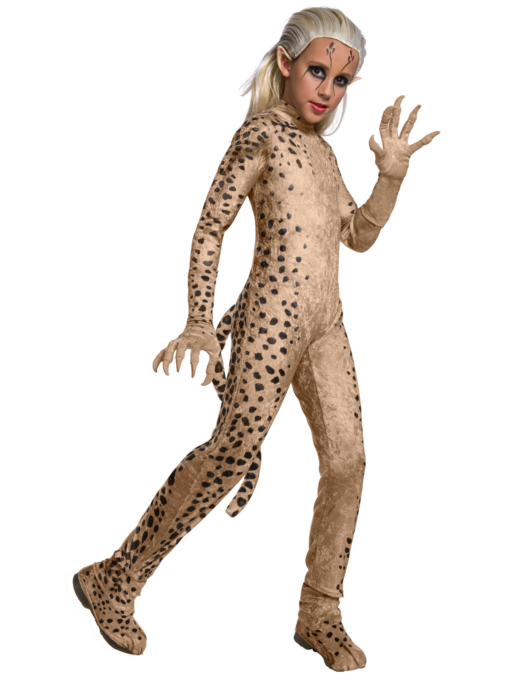 Girls' Wonder Woman 1984 Cheetah Costume - Deluxe