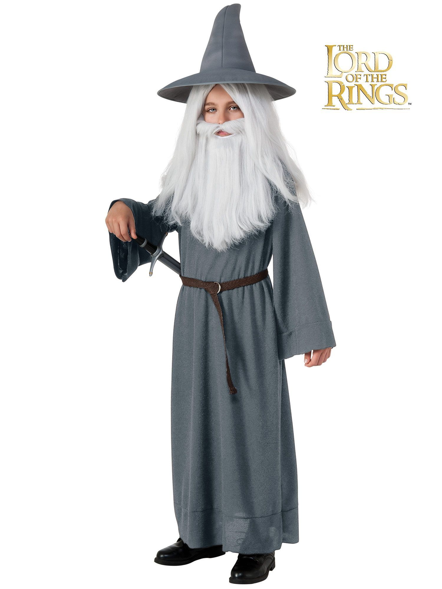 Kids The Hobbit/Lord Of The Rings Gandalf Costume