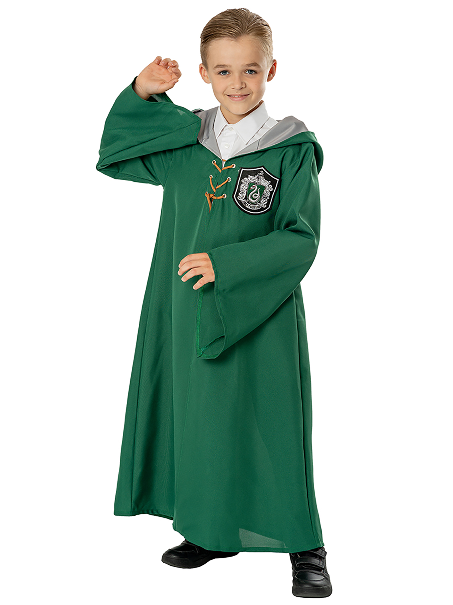 Unisex Slytherin Harry Potter Quidditch Robe Cosplay Teen Fancy Dress 